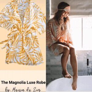 Maison Du Soir Magnolia Lux Swim Cover Up Robe